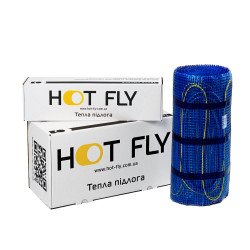 Нагрівальний мат двожильний HOT FLY HFM 1.00, 1 м. кв. Нагрівальний мат двожильний HOT FLY HFM 1.00, 1 м. кв.